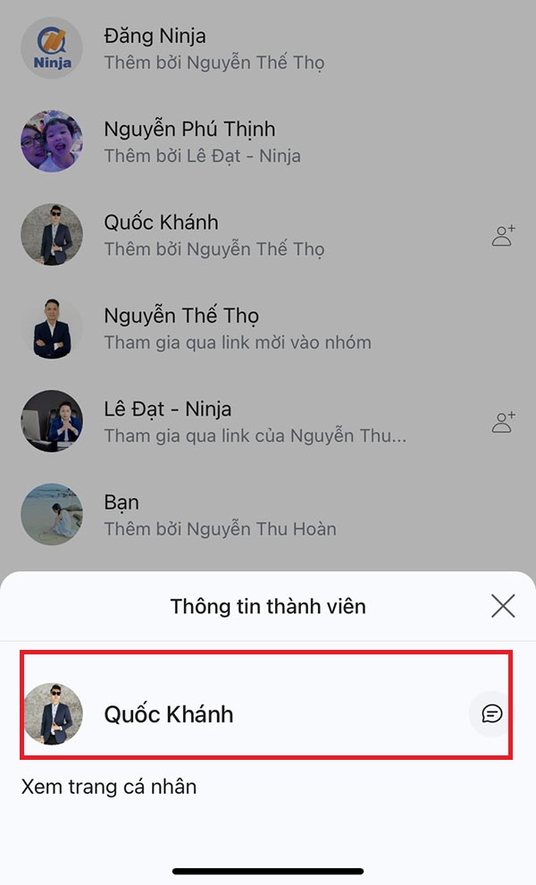 Chọn người