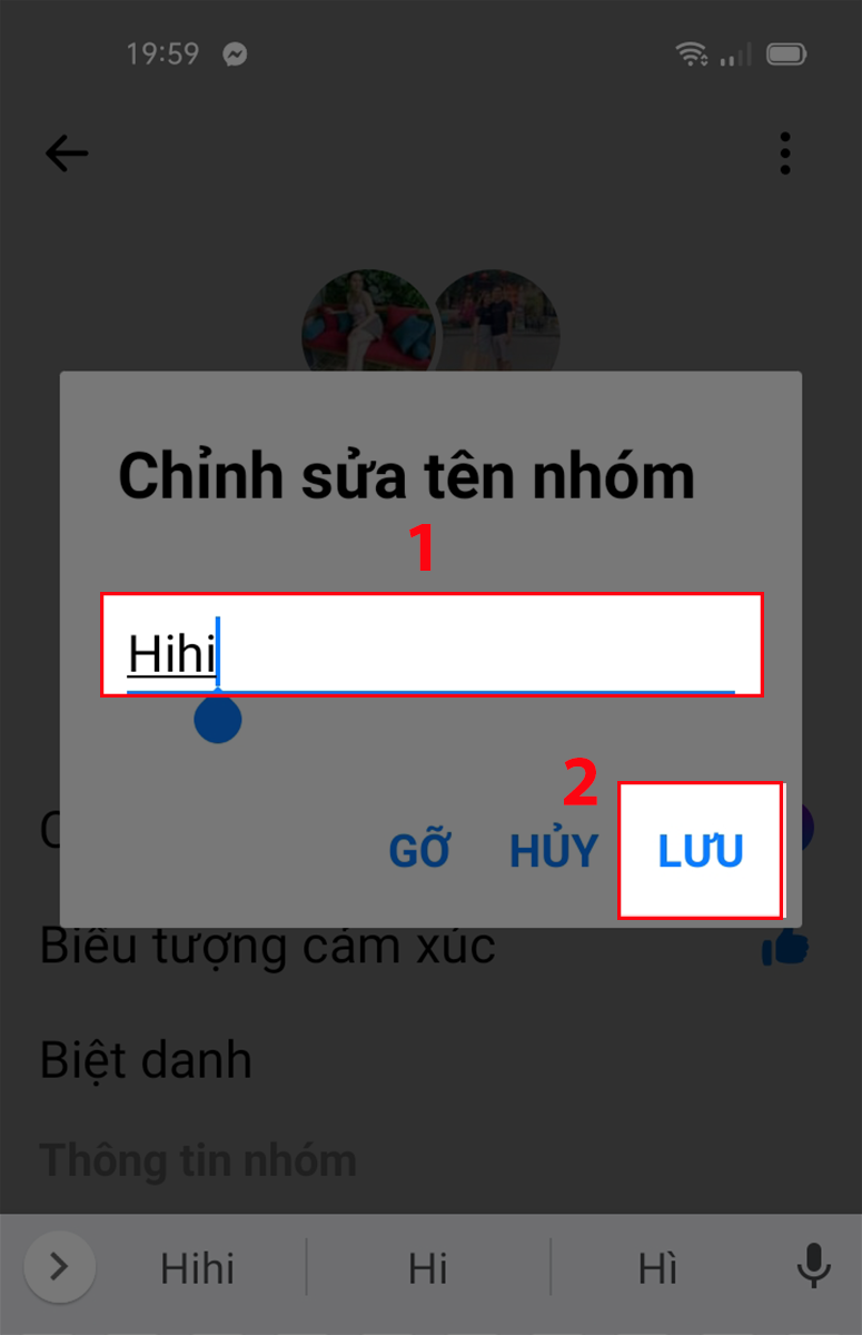 Sau khi nhập hoàn thành, bạn click “Lưu”