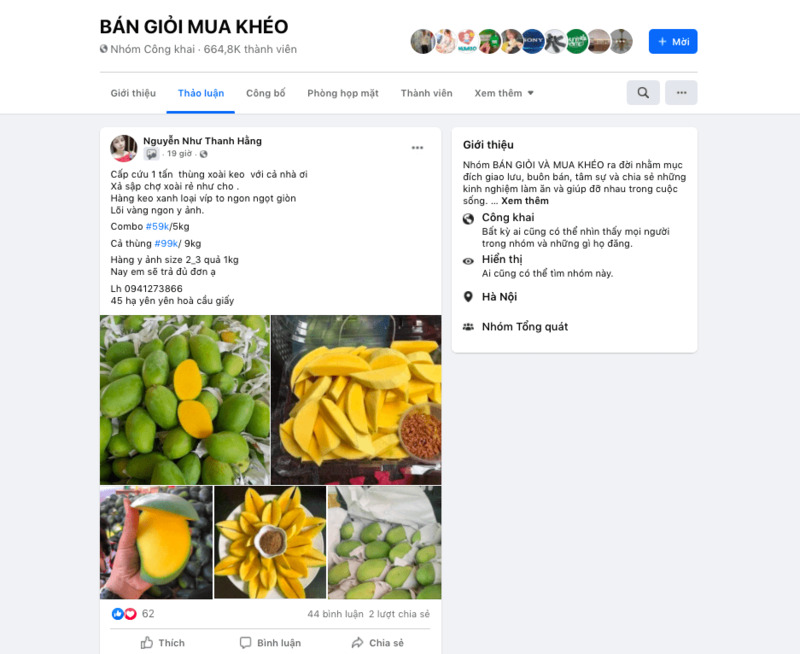 cách đăng bài đầu tiên khi bán hàng online trong group facebook