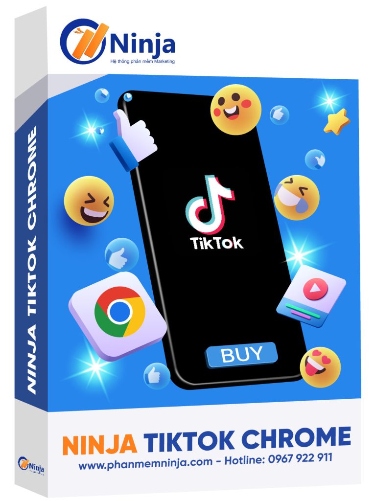 Phần mềm nuôi nick tiktok Ninja Tiktok Chrome